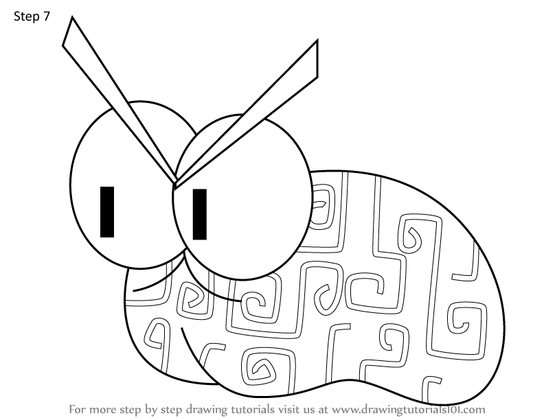 How to Draw Mastermind Brain from Yin Yang Yo! (Yin Yang Yo!) Step by ...