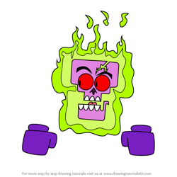 How to Draw Mastermind from Yin Yang Yo!