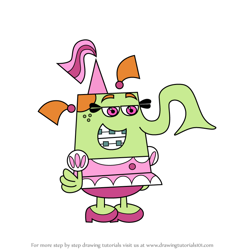 How to Draw Melodia from Yin Yang Yo!