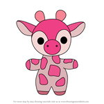 How to Draw Gina from YooHoo & Friends