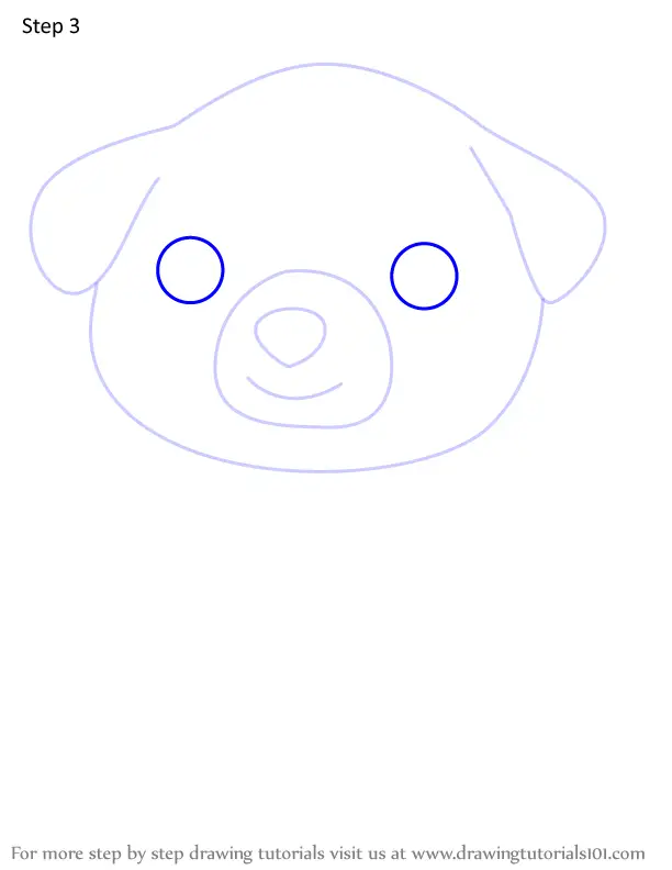 How to Draw Puppy from YooHoo & Friends (YooHoo & Friends) Step by Step ...