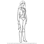 How to Draw Zatanna from Young Justice