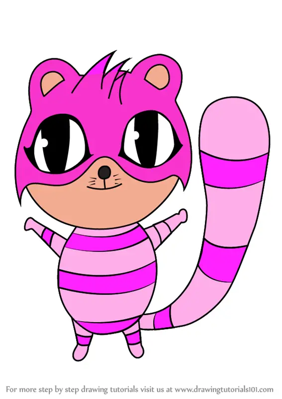 Learn How To Draw Chibi Cheshire Cat Chibi Characters Step By Step Drawing Tutorials