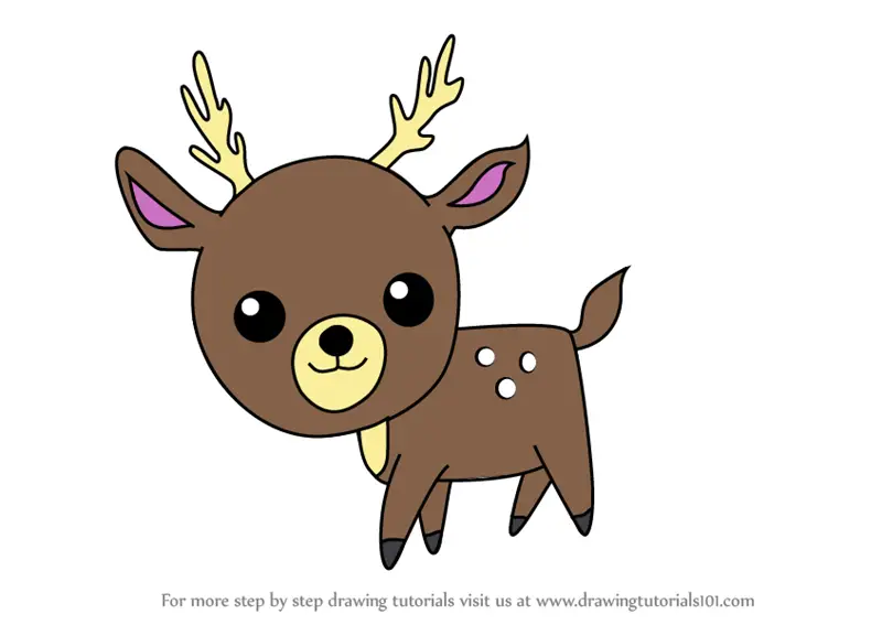 Learn How To Draw Chibi Fawn From Gnomeo And Juliet Chibi - chibi roblox drawing