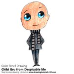 How to Draw Chibi Gru from Despicable Me
