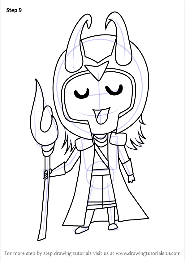 Learn How to Draw Loki, Marvel's God of Mischief