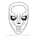 How to Draw New 52 Red Hood Mask