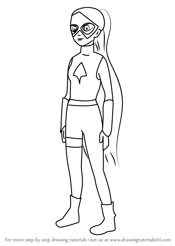 Learn How to Draw Arrowette from DC Super Hero Girls (DC Super Hero