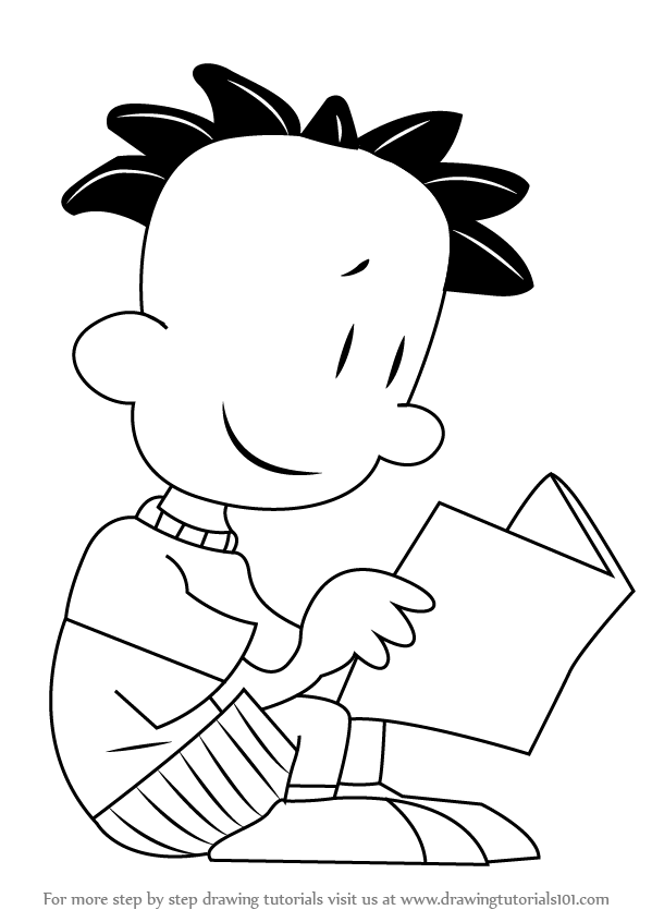 Big Nate - Free Coloring Pages