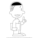 How to Draw Teddy from Big Nate