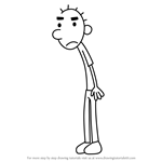 How to Draw Rodrick Heffley from Diary of a Wimpy Kid