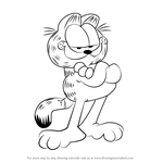 How to Draw Garfield