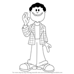 How to Draw Lyman from Garfield