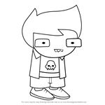 How to Draw Jake English from Homestuck