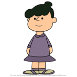 How to Draw Violet Gray from Peanuts