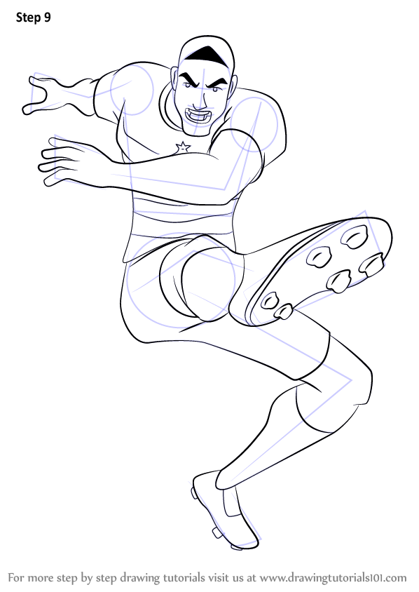 Learn How to Draw Aldo from Supa Strikas (Supa Strikas) Step by Step