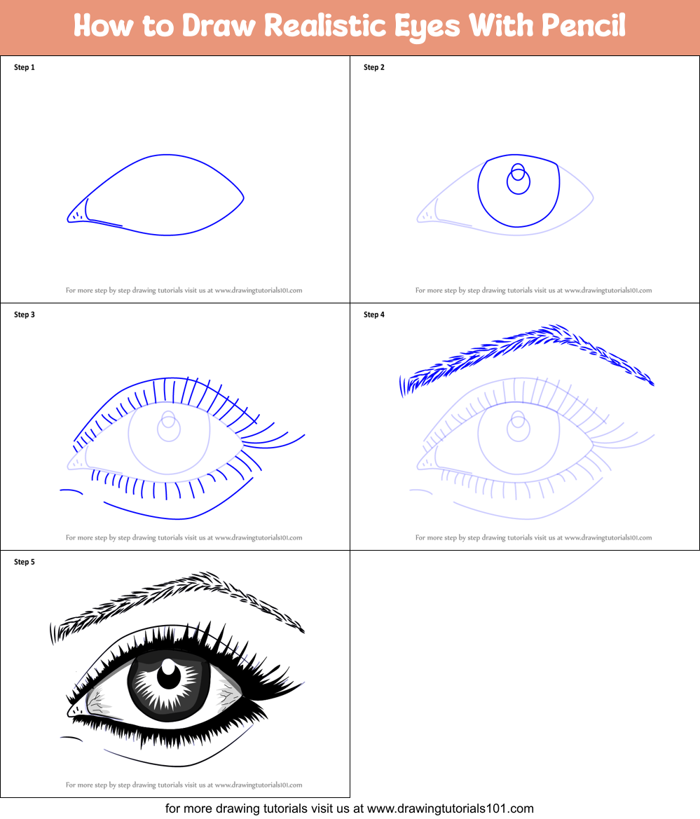 how to draw basic eyes