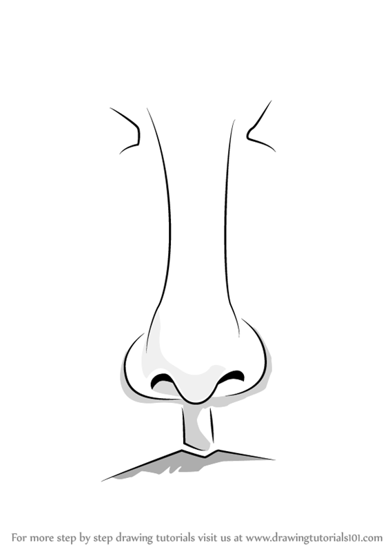 drawing nose