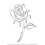 How to Draw a Rose Tattoo