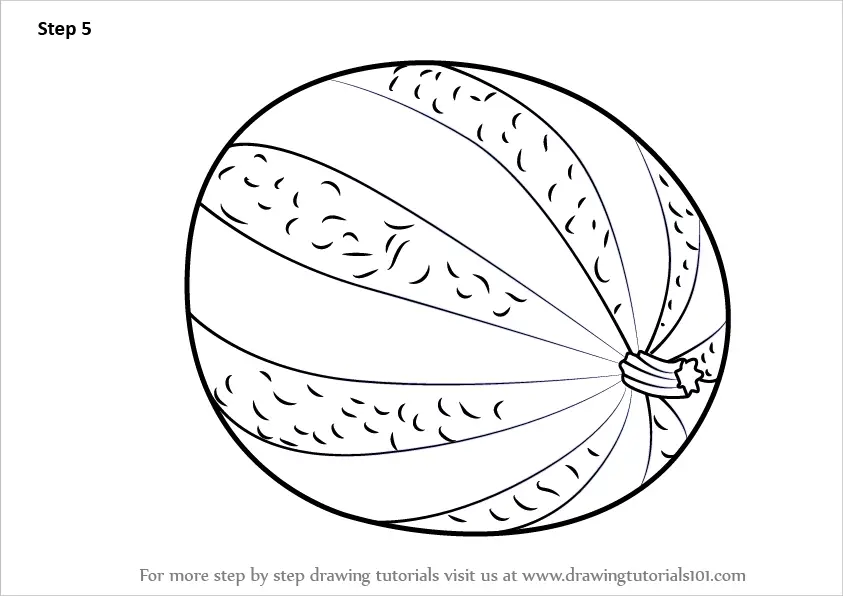 Download Learn How to Draw Watermelon (Fruits) Step by Step ...