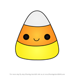 How to Draw Candy Corn