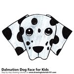 How to Draw a Deer Face for Kids printable step by step drawing sheet ...