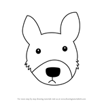 How to Draw a Dhole Dog Face for Kids