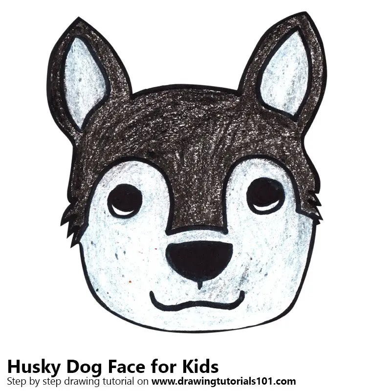 Featured image of post Husky Drawing Easy / The images above represents how your finished drawing is going to look and the steps.