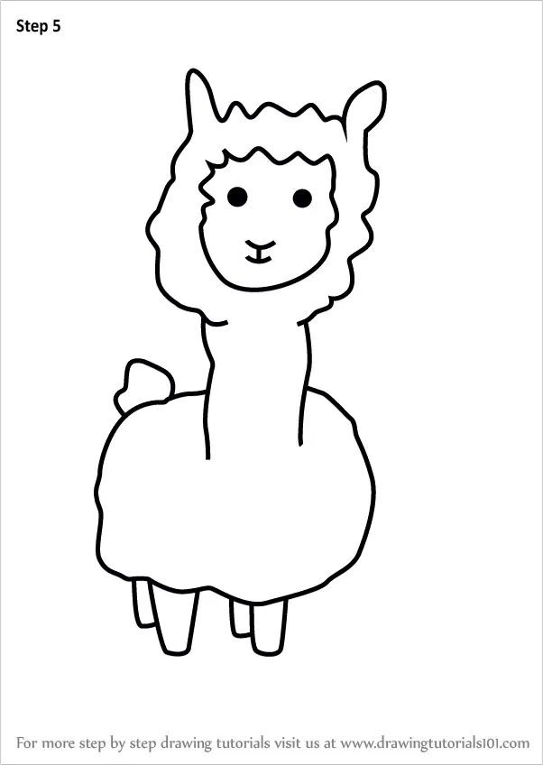 Alpaca Drawing - Bilscreen