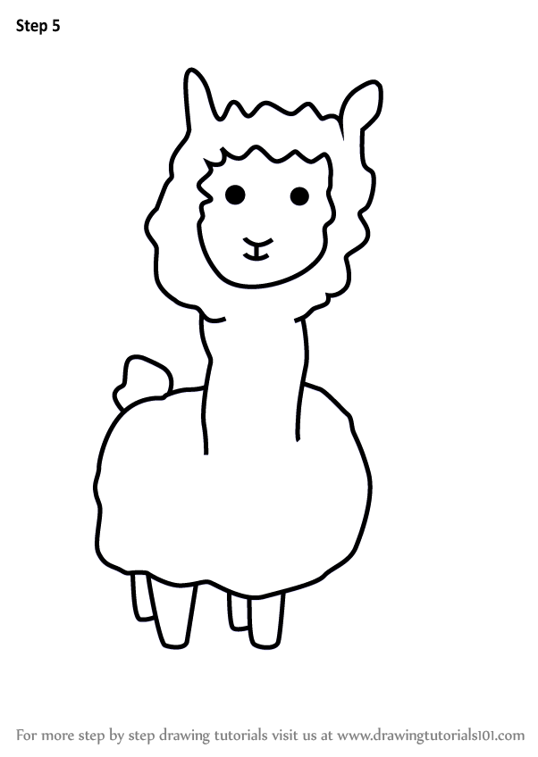 Alpaca Drawing - Bilscreen