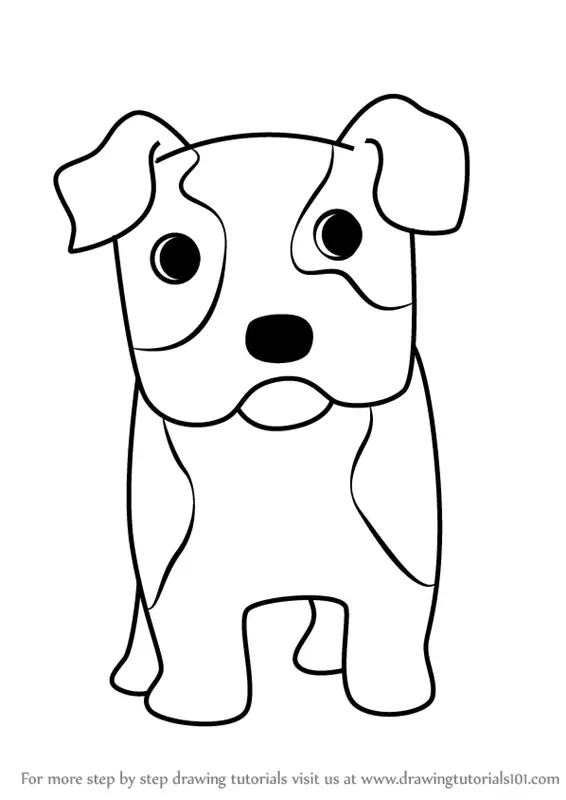 Learn How to Draw a Bulldog for Kids (Animals for Kids ...