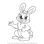 How to Draw Cartoon Bunny Rabbit