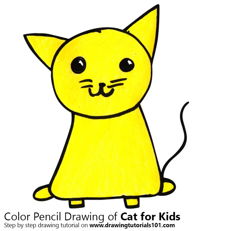 Animal Cat Coloring Page for Kids Graphic by lizstudio · Creative Fabrica-saigonsouth.com.vn