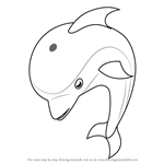 How to Draw Dolphin for Kids