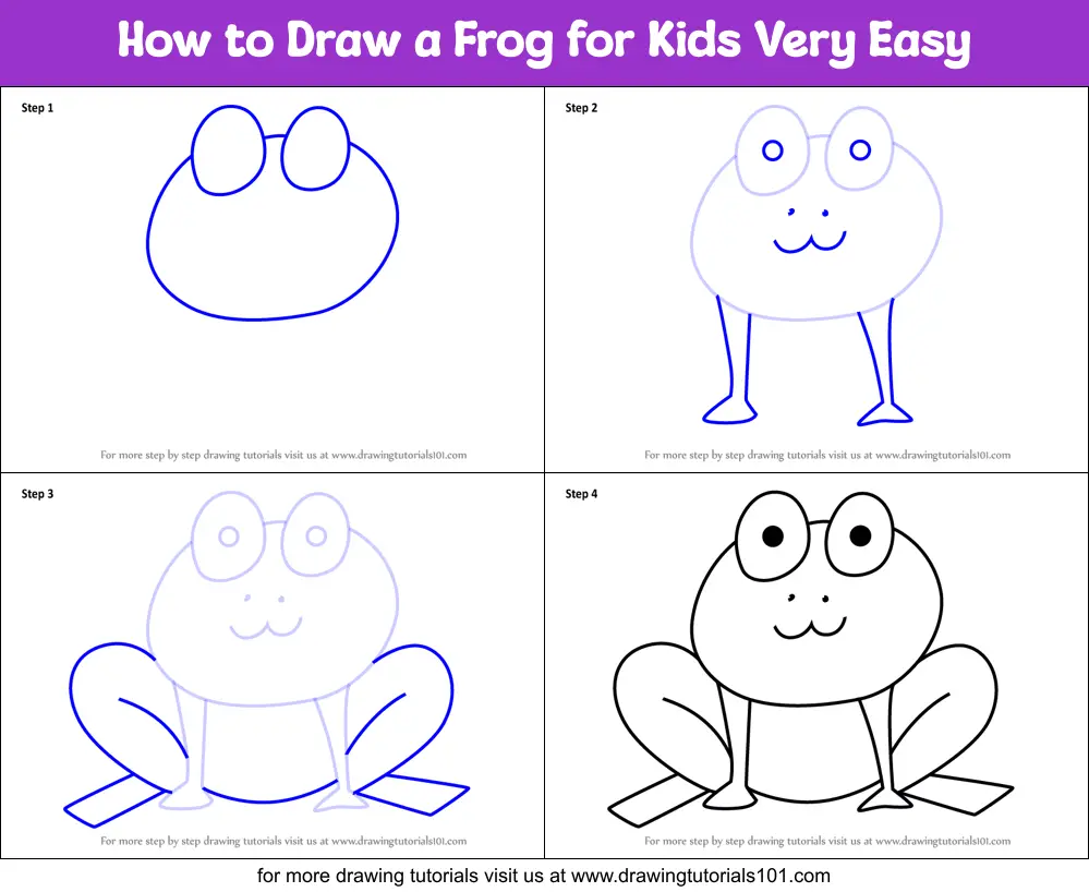 Learn To Draw A Frog