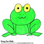 How to Draw a Frog for Kids Very Easy