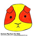 How to Draw a Guinea Pig for Kids