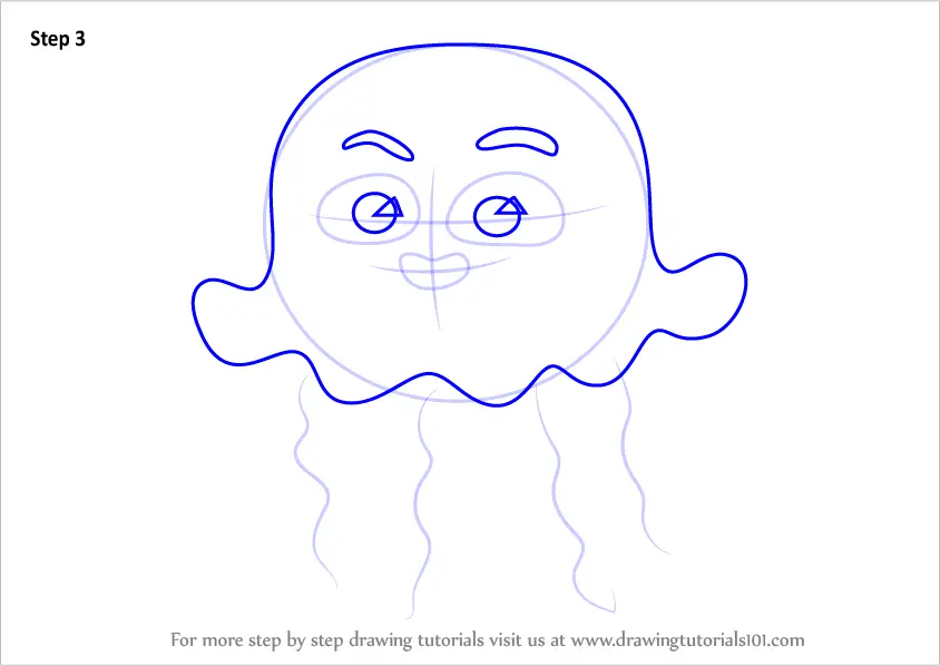 Learn How to Draw Jellyfish for Kids (Animals for Kids ...