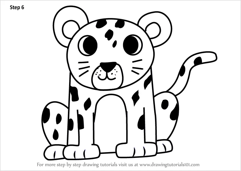 Download Leopard Drawing - Kemprot Blog