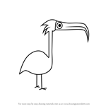 How to Draw an Ibis from Letter I