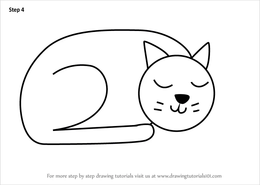 Learn How to Draw a Cat using Number 20 (Animals with ...