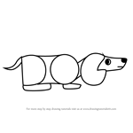 How to Draw a Dog from word Dog