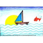 How to Draw a Simple Boat for Kids