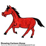 How to Draw a Cartoon Horse