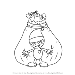 How to Draw a Cartoon Gangster