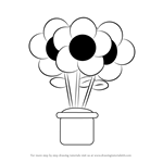 How to Draw a Flower Pot