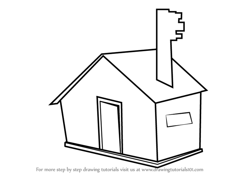 House Drawing for Kids 🏠 How to Draw House 🏡 House Drawing Easy – Drawing  Monster