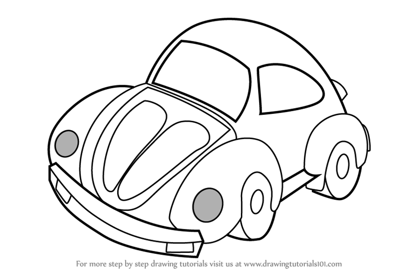 How To Draw A Car Step By Step For Kids?