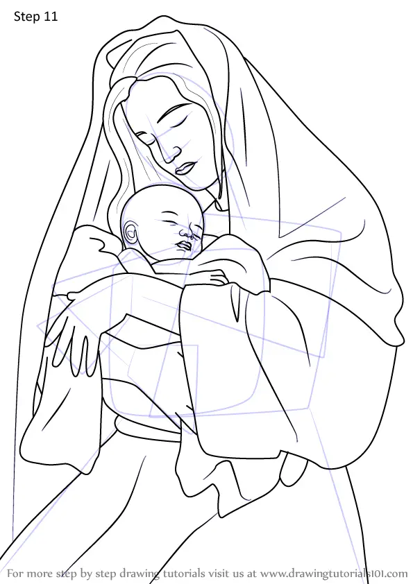 Best How To Draw Mary Step By Step  Don t miss out 