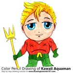 How to Draw Kawaii Aquaman